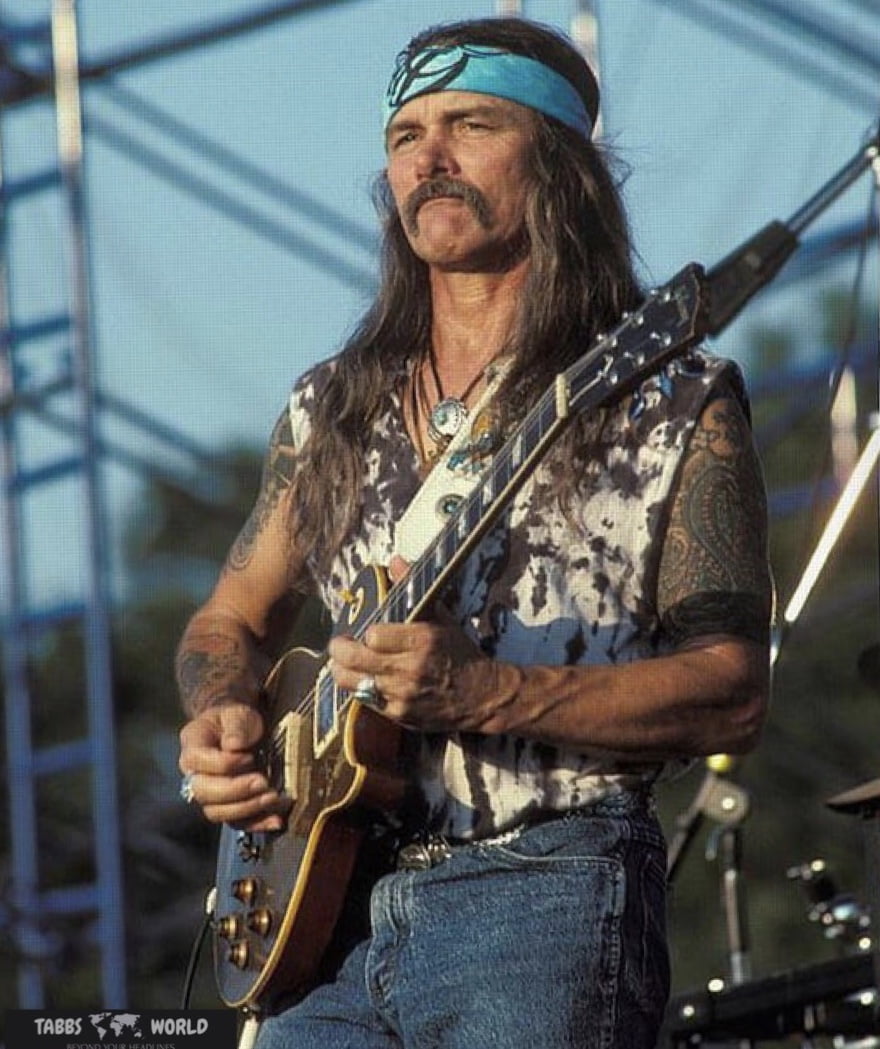 Dickie Betts member of Allman Brothers Band and co-founder , legendary ...